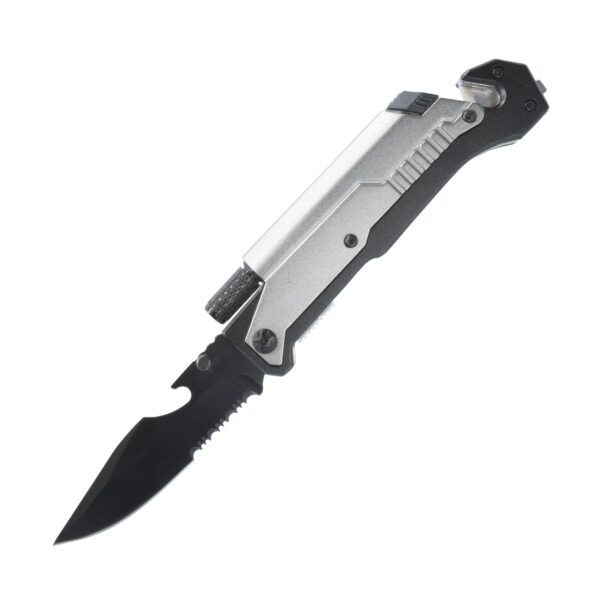 5N1 Survival Knife, with LED Flashlight & Fire Starter