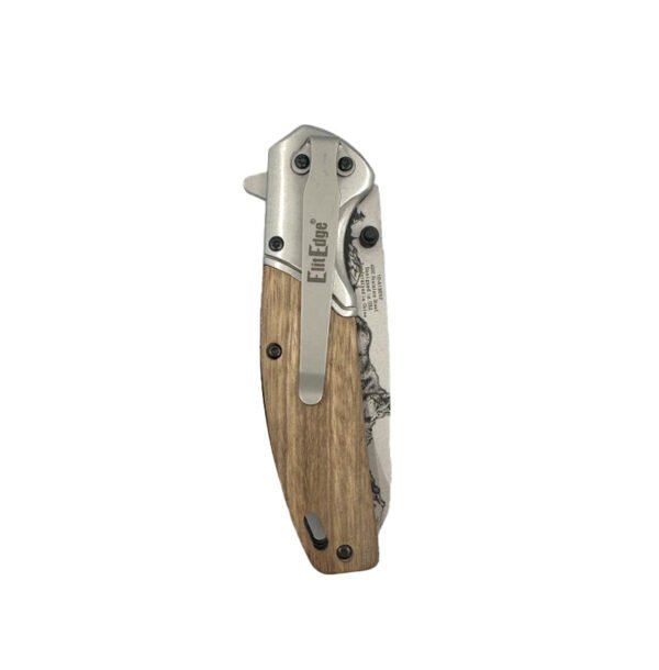 3.5" Spring Assisted Knife Drop Point Blade - view 2