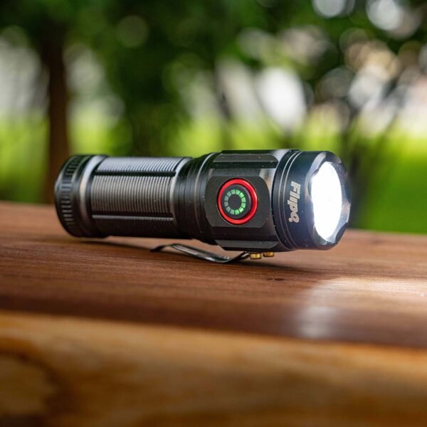 Tactical 1,500-Lumen Rechargeable Flashlight - view 2