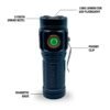Tactical 1,500-Lumen Rechargeable Flashlight - view 6