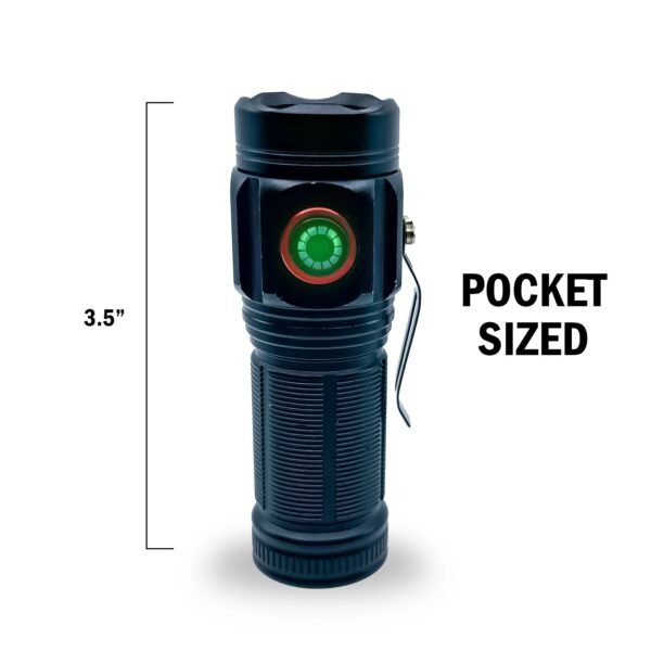 Tactical 1,500-Lumen Rechargeable Flashlight - view 5
