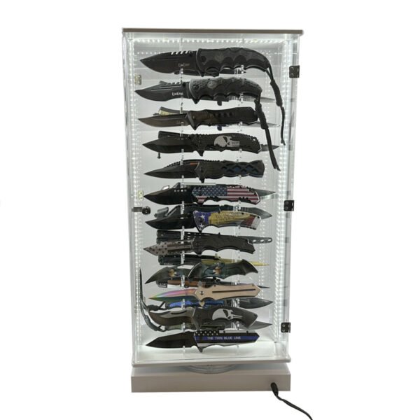 Streetwise 2 Sided 24 Count Knife LED Rotating Display - view 3