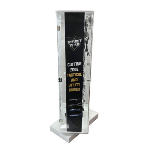 Streetwise 2 Sided 24 Count Knife LED Rotating Display - view 5