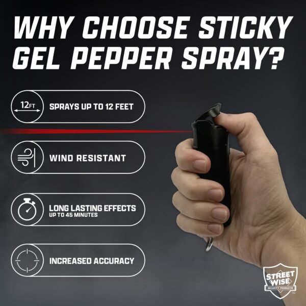 Streetwise Sticky Gel Pepper Spray - view 3