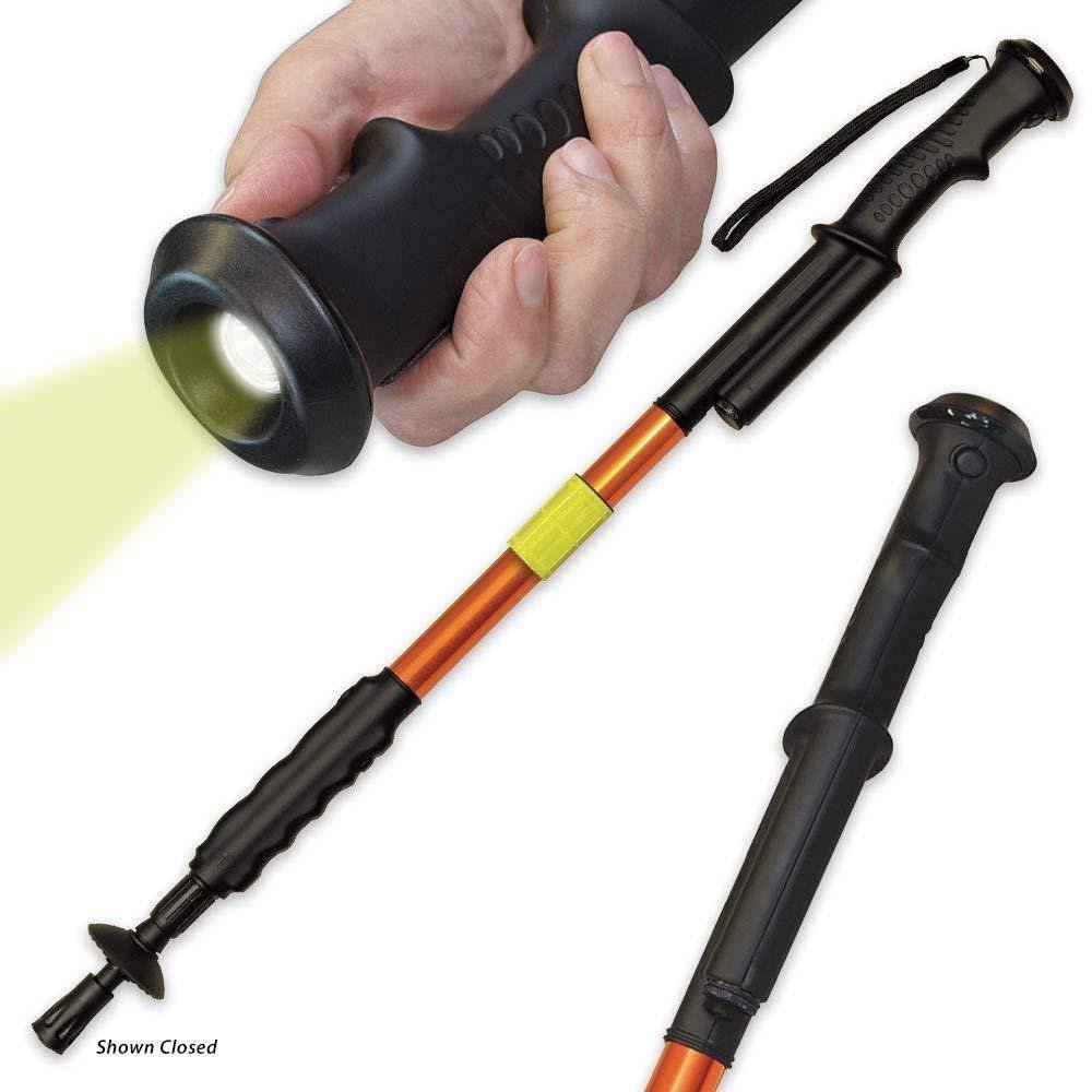 ZAP Hike 'n Strike Stun Gun Hiking Staff with Flashlight - view 2