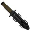 12.5" Fixed Blade Survival Knife with Sheath, Fire Starter, & Sharpening Rod - view 4