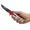 9" Spring Assisted Anime Knife with Tanto Blade - view 4
