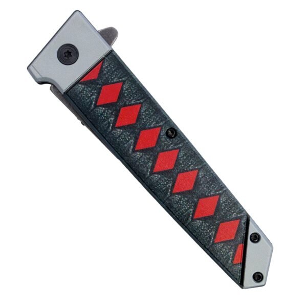9" Spring Assisted Anime Knife with Tanto Blade - view 2